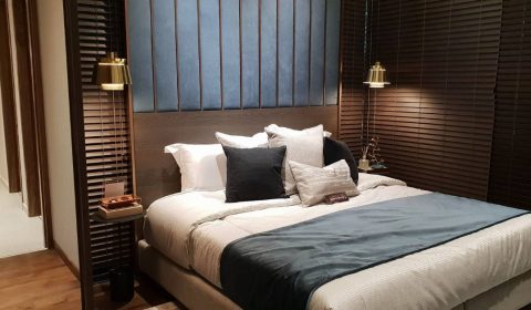 hotel look bedroom